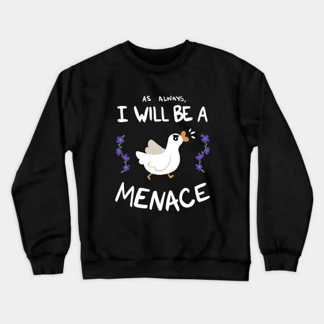 Menace to Society Crewneck Sweatshirt by sleepyram